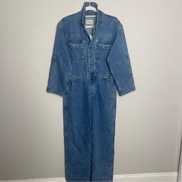 ETICA  Larson Utility Denim Jumpsuit NWT - Picture 13 of 14